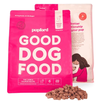 Freeze-Dried Raw Dog Food - Salmon & Lamb Recipe